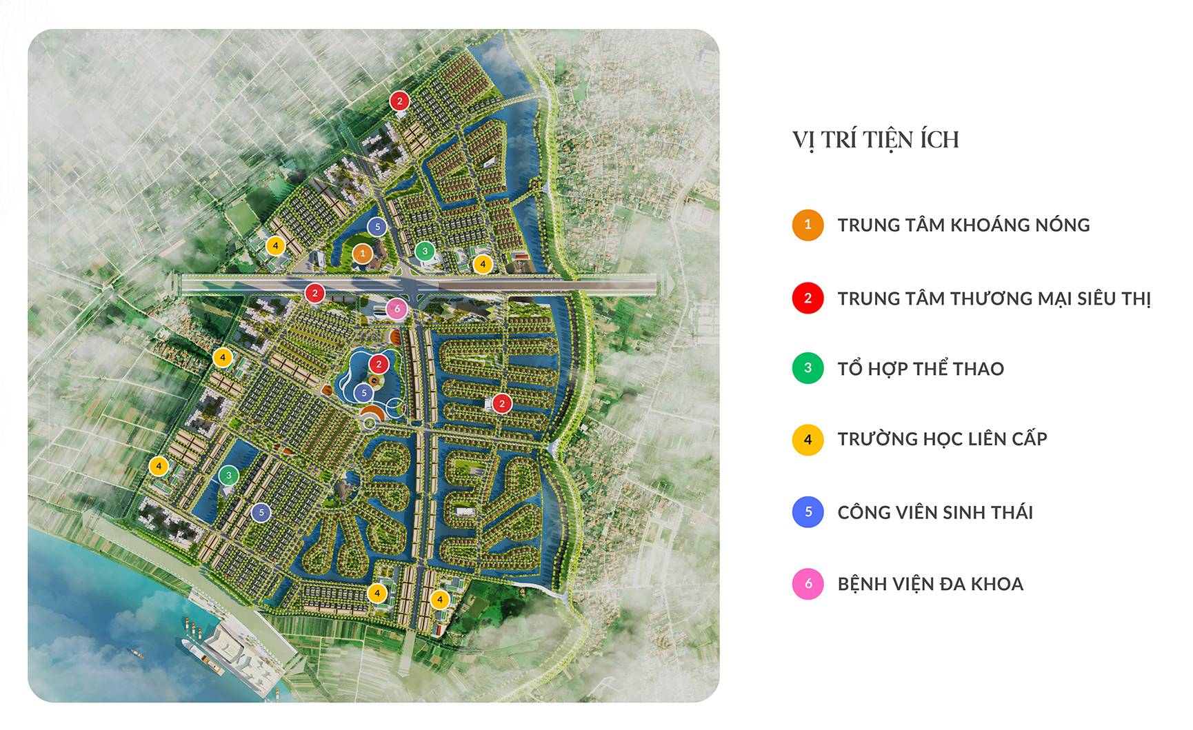 Hệ thống tiện ích dự án Alluvia City Hưng Yên